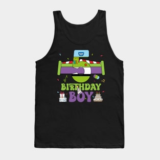 5th Birthday Boy Polical funny B-day Gift For Boys Kids Tank Top